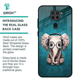 Adorable Baby Elephant Glass Case For Redmi Note 9