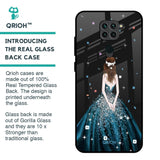 Queen Of Fashion Glass Case for Redmi Note 9