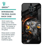 Aggressive Lion Glass Case for Redmi Note 9