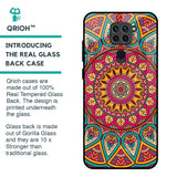 Elegant Mandala Glass Case for Redmi Note 9