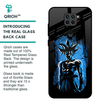 Splatter Instinct Glass Case for Redmi Note 9