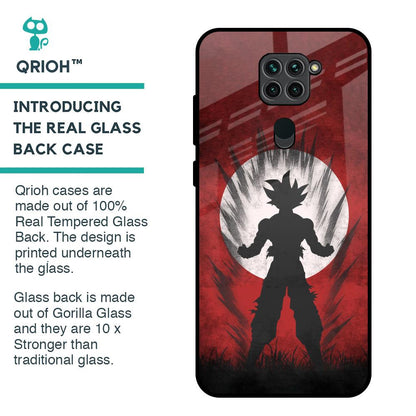 Japanese Animated Glass Case for Redmi Note 9