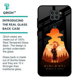 Luffy One Piece Glass Case for Redmi Note 9