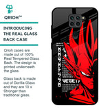 Red Vegeta Glass Case for Redmi Note 9