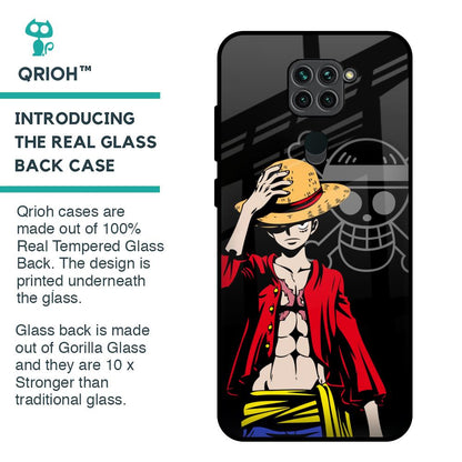 Hat Crew Glass Case for Redmi Note 9