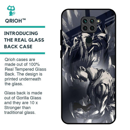 Sketch Art DB Glass Case for Redmi Note 9