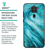 Ocean Marble Glass Case for Redmi Note 9