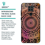 Floral Mandala Glass Case for Redmi Note 9