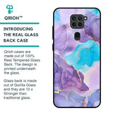 Alcohol ink Marble Glass Case for Redmi Note 9