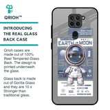 Space Flight Pass Glass Case for Redmi Note 9