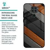 Tri Color Wood Glass Case for Redmi Note 9