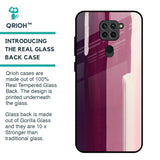 Brush Stroke Art Glass Case for Redmi Note 9