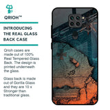 Geographical Map Glass Case for Redmi Note 9
