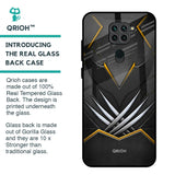 Black Warrior Glass Case for Redmi Note 9