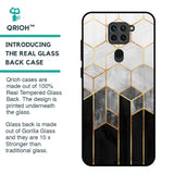 Tricolor Pattern Glass Case for Redmi Note 9