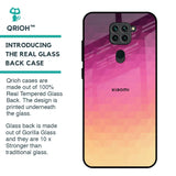 Geometric Pink Diamond Glass Case for Redmi Note 9