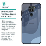 Navy Blue Ombre Glass Case for Redmi Note 9