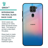 Blue & Pink Ombre Glass case for Redmi Note 9
