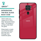 Solo Maroon Glass case for Redmi Note 9