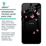 Fly Butterfly Glass Case for Redmi Note 9