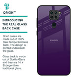 Dark Purple Glass Case for Redmi Note 9