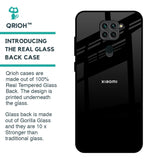 Jet Black Glass Case for Redmi Note 9