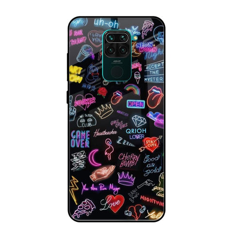 Accept The Mystery Mi Redmi Note 9 Glass Cases & Covers Online