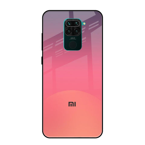 Sunset Orange Redmi Note 9 Glass Cases & Covers Online