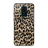 Leopard Seamless Redmi Note 9 Glass Cases & Covers Online
