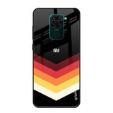 Abstract Arrow Pattern Redmi Note 9 Glass Cases & Covers Online