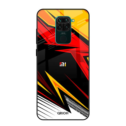 Race Jersey Pattern Redmi Note 9 Glass Cases & Covers Online