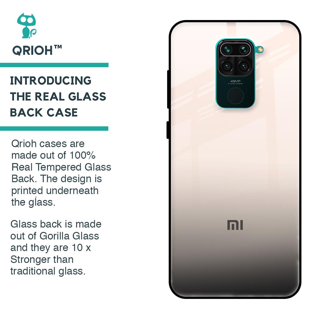 Dove Gradient Glass Case for Redmi Note 9