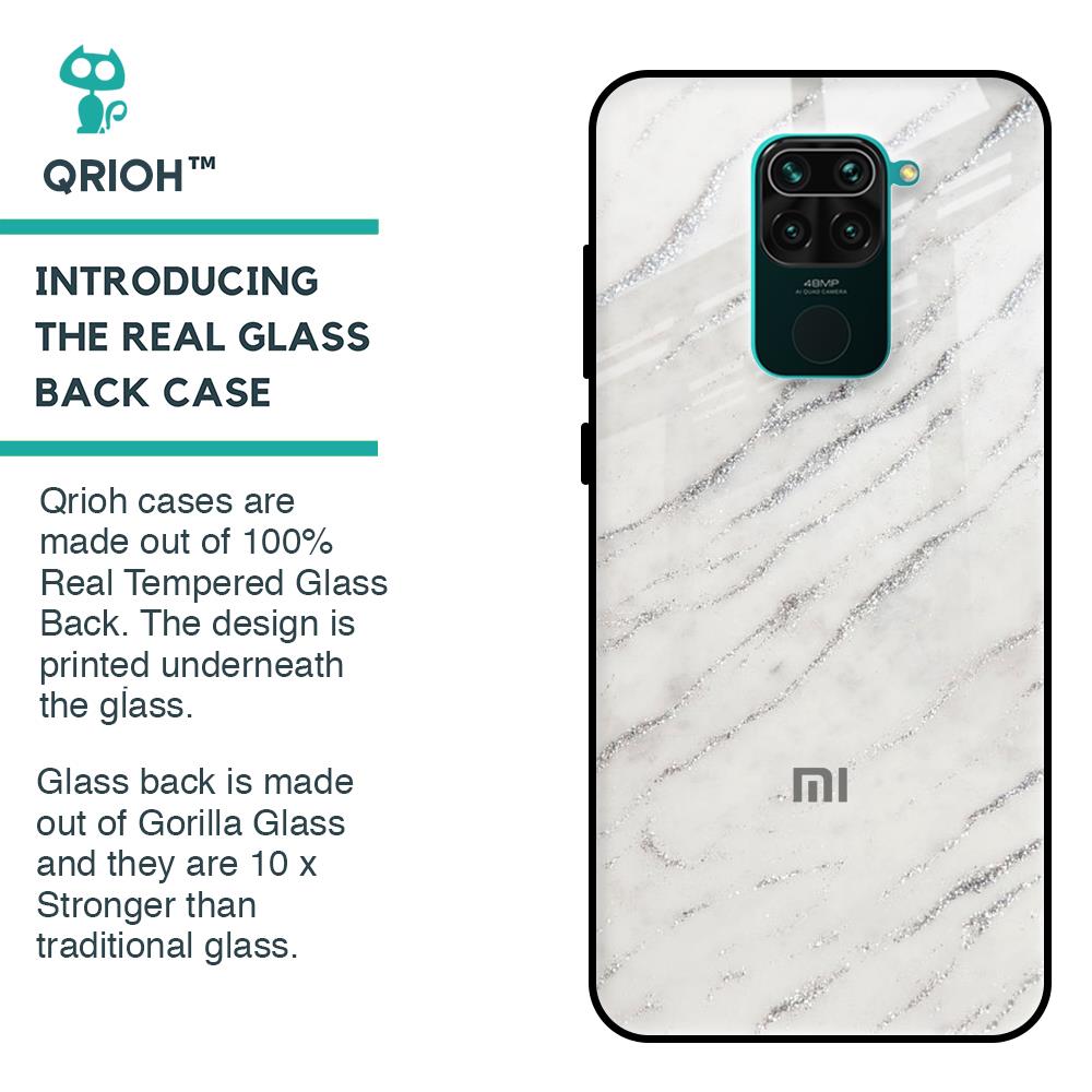 Polar Frost Glass Case for Redmi Note 9