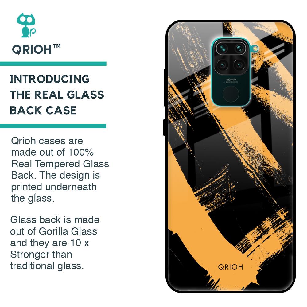 Gatsby Stoke Glass Case for Redmi Note 9