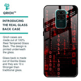 Let's Decode Glass Case For Redmi Note 9
