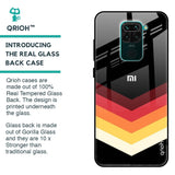 Abstract Arrow Pattern Glass Case For Redmi Note 9