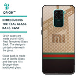 High End Fashion Glass case for Redmi Note 9