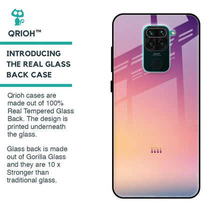 Lavender Purple Glass case for Redmi Note 9