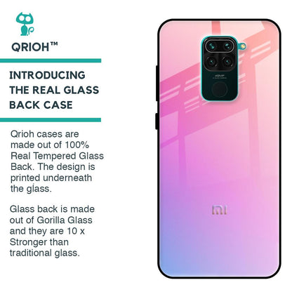 Dusky Iris Glass case for Redmi Note 9
