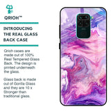 Cosmic Galaxy Glass Case for Redmi Note 9