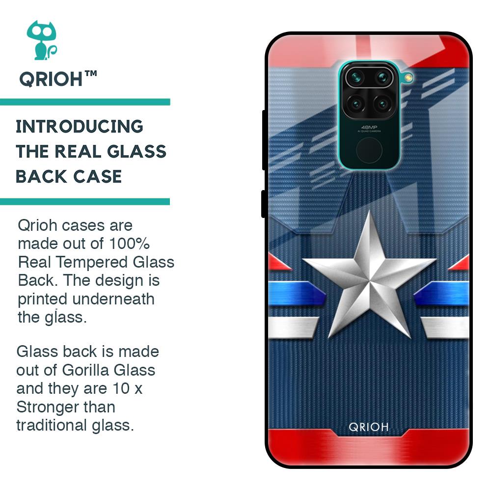 Brave Hero Glass Case for Redmi Note 9