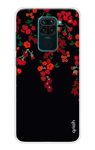 Floral Deco Redmi Note 9 Back Cover