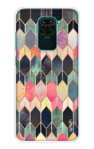 Shimmery Pattern Redmi Note 9 Back Cover
