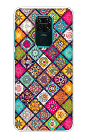 Multicolor Mandala Redmi Note 9 Back Cover