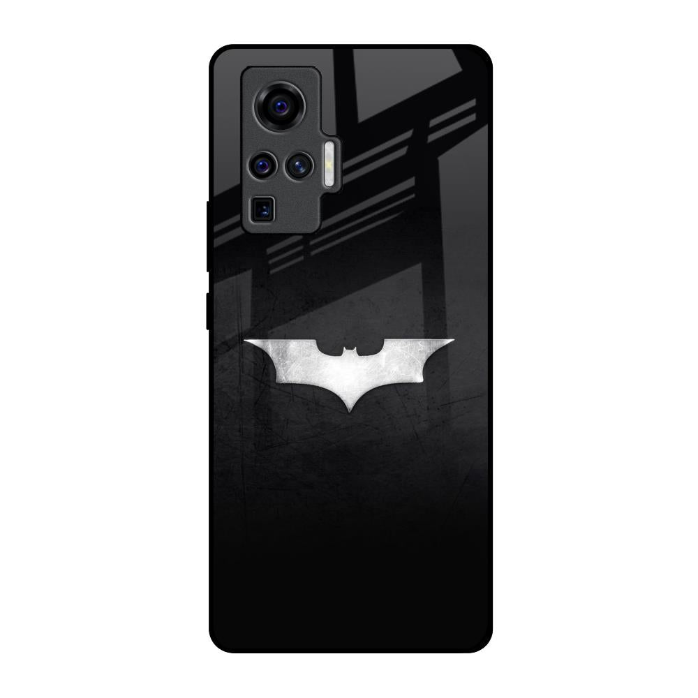 Super Hero Logo Vivo X50 Pro Glass Back Cover Online