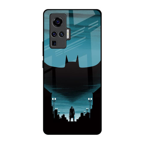 Cyan Bat Vivo X50 Pro Glass Back Cover Online