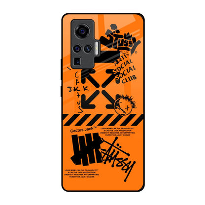 Anti Social Club Vivo X50 Pro Glass Back Cover Online