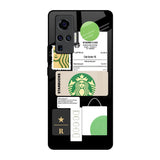 Coffee Latte Vivo X50 Pro Glass Back Cover Online