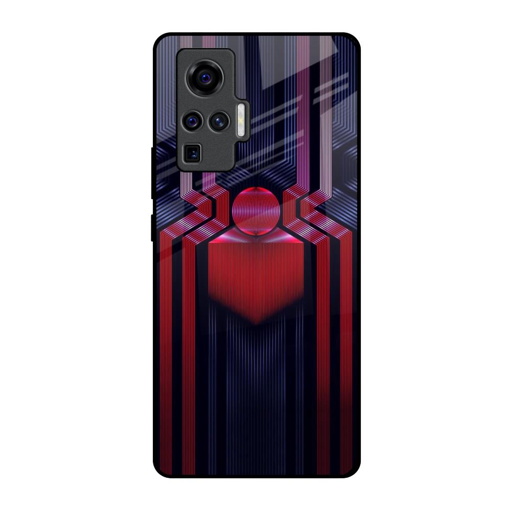 Super Art Logo Vivo X50 Pro Glass Back Cover Online