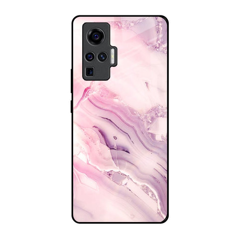 Diamond Pink Gradient Vivo X50 Pro Glass Back Cover Online